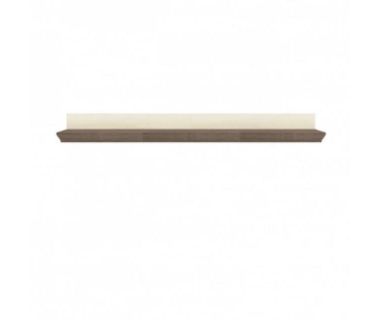 Полка настенная Гербор Марсель POL 167 Ясен снежный + Дуб сонома трюфель (GRB-1476)