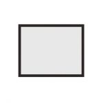 Зеркало настенное Гербор Лайер LUS100 Венге магия + Ясень снежный (GRB-1094)