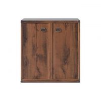Комод з дверцятами BRW (БРВ) Індіана JKOM2D/80 Дуб шутер (GRB-1606)
