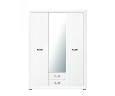 Шкаф для одежды с зеркалом BRW (БРВ) Маркус SZF3D2S Джанни + Дуб каменный (GRB-1816) Шкаф для одежды с зеркалом BRW (БРВ) Маркус SZF3D2S Джанни + Дуб каменный (GRB-1816)