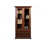 Пенал-витрина Гербор Соната 2d/2s Каштан (GRB-1074)