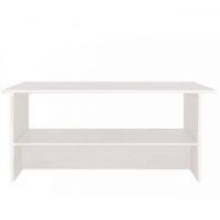 Стіл журнальний Гербор Ушер LAW 120 Німфея альба + Білий глянець (GRB-1267)