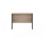 Стол письменный приставной Гербор Офис Нью BIU100 Антрацит + Дуб сонома (GRB-1300)