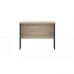 Стол письменный приставной Гербор Офис Нью BIU100 Антрацит + Дуб сонома (GRB-1300)