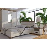 Комплект модульный в спальню Гербор Марсель Ясен снежный + Дуб сонома трюфель (GRB-1226)