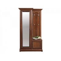 Передпокій модульний із дзеркалом Гербор Соната 110 L Каштан (GRB-1262)