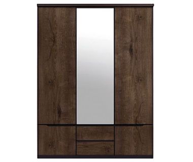 Шкаф распашной с зеркалом BRW (БРВ) Джули SZF2D1L2S Венге магия + Дуб конкордия (GRB-1676) Шкаф распашной с зеркалом BRW (БРВ) Джули SZF2D1L2S Венге магия + Дуб конкордия (GRB-1676)