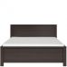 Ліжко двоспальне (без основи під матрац) BRW (БРВ) Каспіан LOZ/160 160x200 см Дуб мілано темний (GRB-1542)