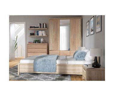 Комплект модульный в спальню BRW (БРВ) Каспиан N77829 Дуб сонома (GRB-1709) Комплект модульный в спальню BRW (БРВ) Каспиан N77829 Дуб сонома (GRB-1709)