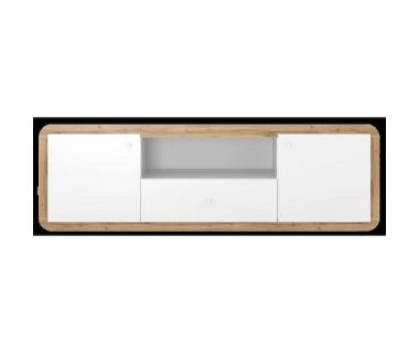 Тумба под ТВ Гербор Ски RTV2D1S Нимфея альба + Дуб аппалачи (GRB-1406)