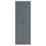 Шафа розстібна Гербор Кабі SZF 2D/79/220 Попеляста + Антрацит (GRB-1442)