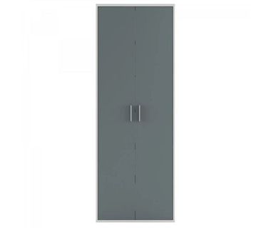 Шафа розстібна Гербор Кабі SZF 2D/79/220 Попеляста + Антрацит (GRB-1442)