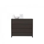 Комод в гостиную BRW (БРВ) Каспиан KOM4S Дуб милано темный (GRB-1496)