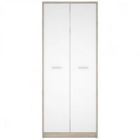 Шкаф для одежды Гербор Непо SZF2D Дуб сонома + Нимфея альба (GRB-1436)