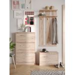 Набір меблів у передпокій Гербор Шанталь N100023 Дуб санремо світлий (GRB-1035)