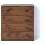 Комод в спальню BRW (БРВ) Индиана JKOM4S/80 Дуб шутер (GRB-1577)