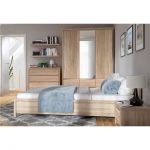 Комплект модульный в спальню BRW (БРВ) Каспиан N77829 Дуб сонома (GRB-1709)