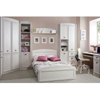 Комплект модульний у спальню Гербор Салерно N100005 Білий (GRB-1227)