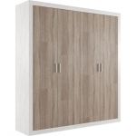 Шафа розстібна для одягу Гербор Сара SZF4D Сосна каньйон + Дуб сонома трюфель (GRB-1450)