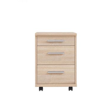 Тумба офісна під стіл Гербор Офіс Лайн KON 3S Дуб сонома (GRB-1384) Тумба офісна під стіл Гербор Офіс Лайн KON 3S Дуб сонома (GRB-1384)