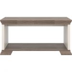 Стіл журнальний Гербор Марсель Ясен сніговий + Дуб сонома трюфель (GRB-1272)