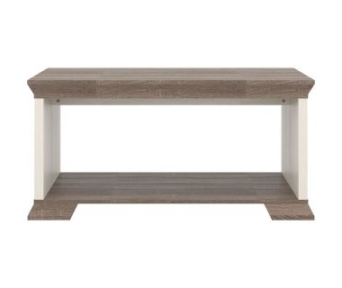 Стол журнальный Гербор Марсель Ясен снежный + Дуб сонома трюфель (GRB-1272)