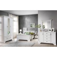 Комплект модульный в спальню BRW (БРВ) Кентукки N77803 Белый альпийский (GRB-1754)