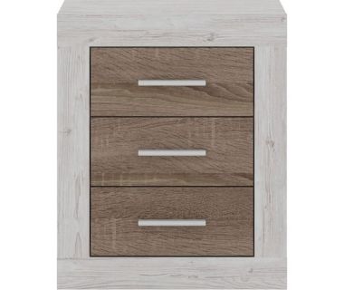 Тумба прикроватная Гербор Сара KOM3S Сосна каньон + Дуб сонома трюфель (GRB-1373)