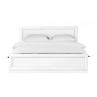 Ліжко двоспальне (без підстави під матрац) BRW (БРВ) Маркус LOZ/180 180x200 см Джанні + Дуб кам'яний (GRB-1556)