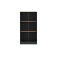 Тумба офисная Гербор Офис Нью KOM60 Антрацит + Дуб сонома (GRB-1380)