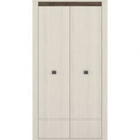 Шафа для одягу в спальню Гербор Селена SZF2D Ясен сніжний (GRB-1428)