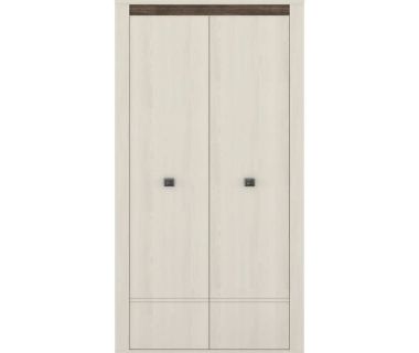 Шкаф для одежды в спальню Гербор Селена SZF2D Ясень снежный (GRB-1428) Шкаф для одежды в спальню Гербор Селена SZF2D Ясень снежный (GRB-1428)