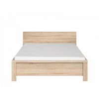 Ліжко двоспальне (без основи під матрац) BRW (БРВ) Каспіан LOZ/160 160x200 см Дуб сонома (GRB-1543)