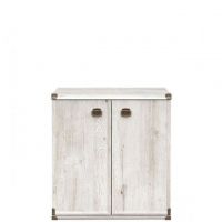 Комод з дверцятами BRW (БРВ) Індіана JKOM2D/80 Сосна аризонська (GRB-1607)