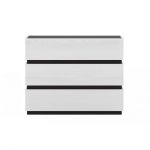 Комод в спальню Гербор Лайер KOM3S Венге магия + Ясень снежный (GRB-1135)