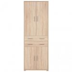 Шкаф-пенал в офис Гербор Офис Лайн REG 4D2S/220 Дуб сонома (GRB-1250)