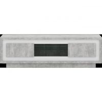 Тумба під телевізор Гербор Антарес RTV150 Бетон ательєр + Німфея альба (GRB-1323)