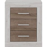 Тумба прикроватная Гербор Сара KOM3S Сосна каньон + Дуб сонома трюфель (GRB-1373)