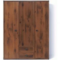 Шафа для одягу в спальню BRW (БРВ) Індіана JSZF3D2S/150 Дуб шутер (GRB-1604)