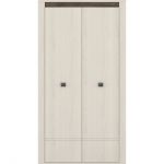 Шафа для одягу в спальню Гербор Селена SZF2D Ясен сніжний (GRB-1428)