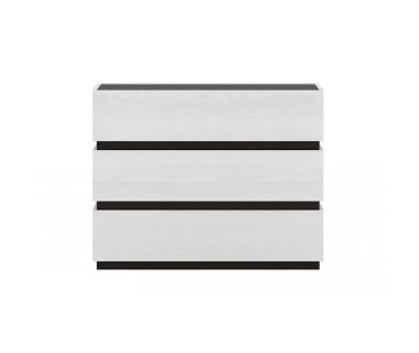 Комод в спальню Гербор Лайер KOM3S Венге магия + Ясень снежный (GRB-1135)