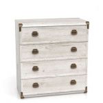 Комод в спальню BRW (БРВ) Индиана JKOM4S/80 Сосна аризонская (GRB-1578)