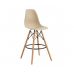 Стілець Тауер Вуд барний високий бежевий в інтернет магазині меблів "Меблі Даром"