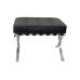 Банкетка Барселона отоманка черный цвет в интернет магазине мебели "Меблі Даром"