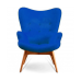 Крісло Флоріно тканина синя в інтернет магазині меблів "Меблі Даром"