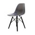 Стілець Тауер Вуд пластиковий темно-сірий колір в інтернет магазині меблів "Меблі Даром"