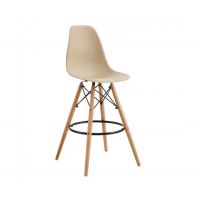 Стілець Тауер Вуд барний високий бежевий