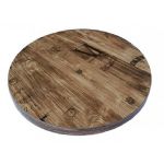 Столешница Скиф круглая д. 60 см винтаж