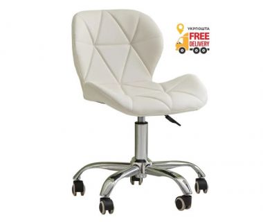 Кресло Стар Нью на колесах белое