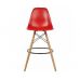 Стілець Тауер Вуд барний високий червоний в інтернет магазині меблів "Меблі Даром"